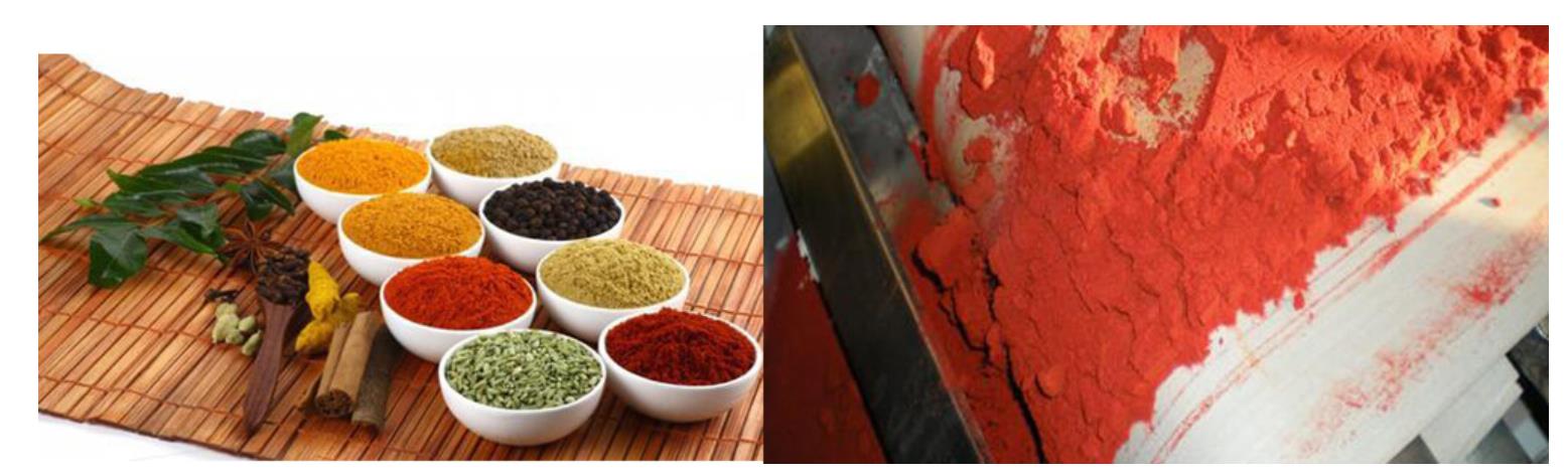 Стерилизуйте образец специй